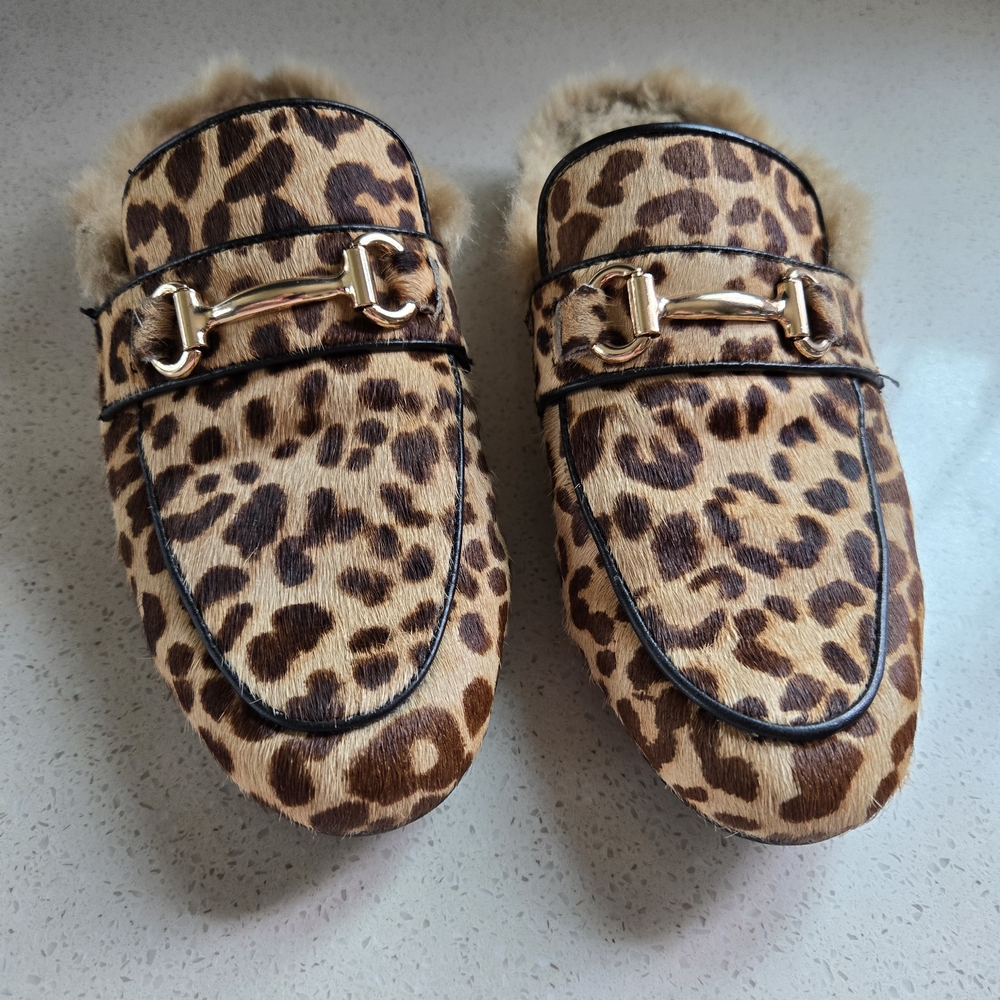 Steve Madden Brown Tan Loafers Slip-Ons Size 7 - Picture 4 of 4